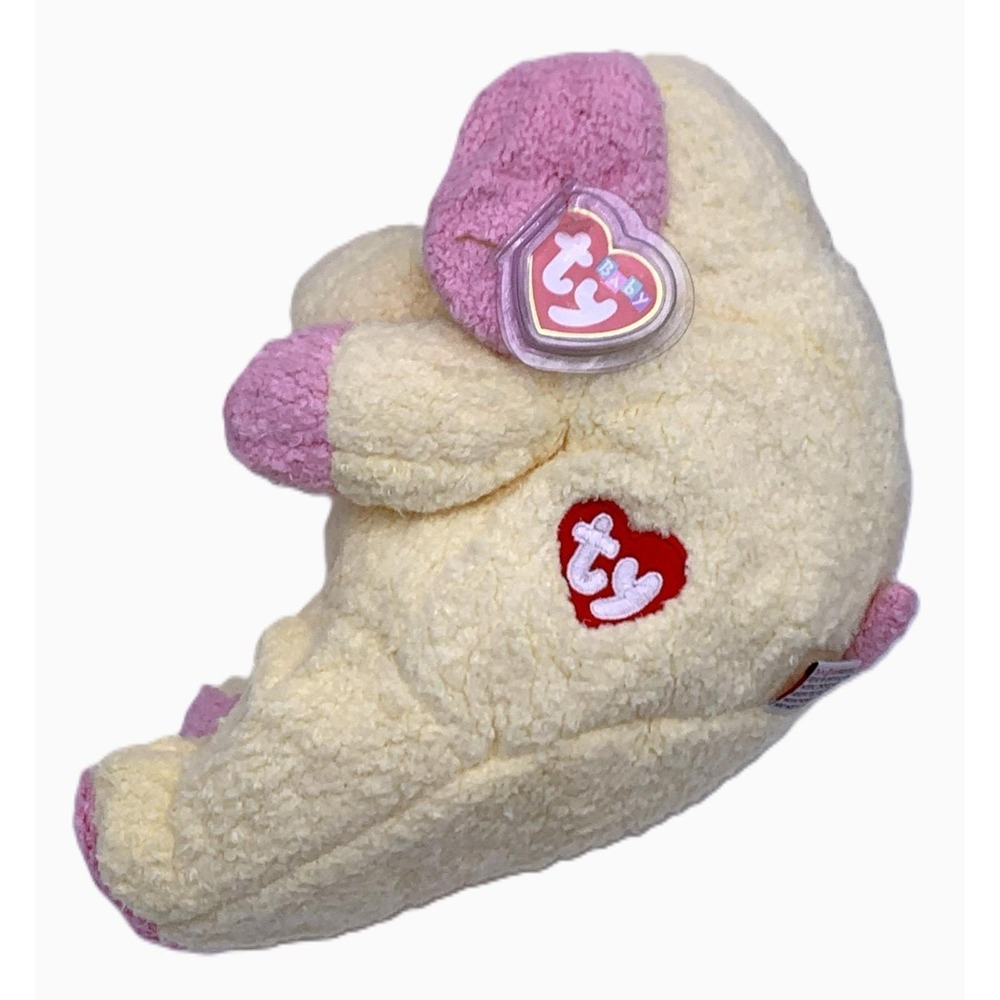Vtg Ty Dogbaby NOS Cuddle Soft Child Rattle Toy 1st Plush NWT 1999 Video Sample - Picture 5 of 10